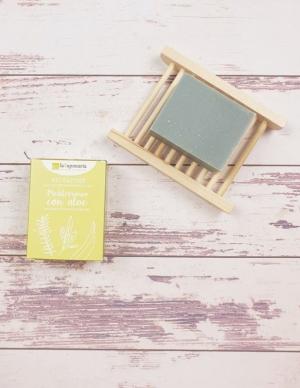Savon solide à l'olive BIO - Herbes méditerranéennes et aloès (100 g)