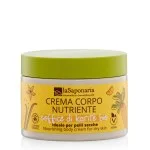 laSaponaria Crème pour le corps nourrissante au beurre de karité BIO (200 ml) - idéale pour les peaux sèches