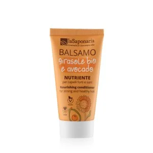 laSaponaria Après-shampooing nourrissant au tournesol et à l'avocat pour cheveux secs et abîmés 30 ml