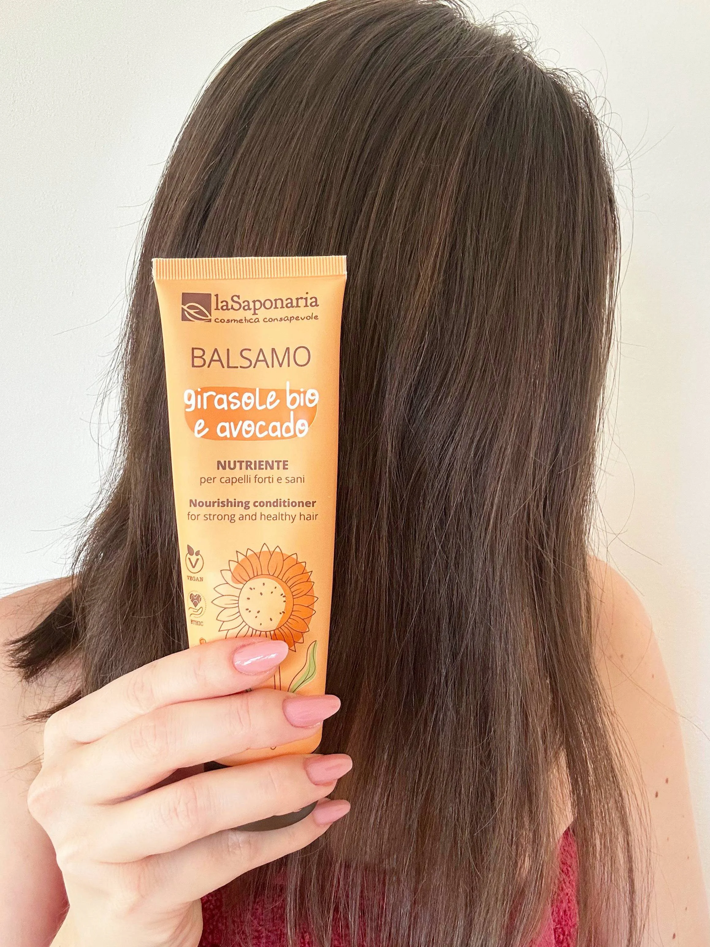 laSaponaria Après-shampooing nourrissant au tournesol et à l'avocat pour cheveux secs et abîmés 30 ml