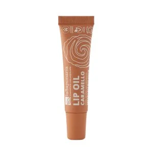 laSaponaria Huile à lèvres nourrissante au caramel BIO - Warm Nude (12 ml) - pour des lèvres brillantes et intensément nourries