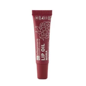 laSaponaria Huile à lèvres nourrissante à la mûre BIO - Intense Blackberry (12 ml) - pour des lèvres brillantes et profondément nourries