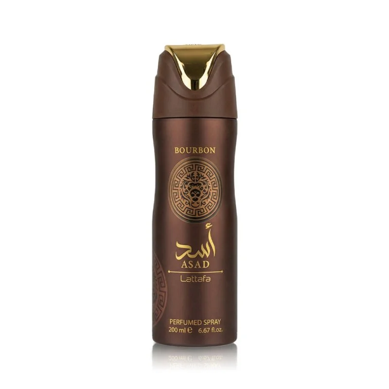 Asad Bourbon Déodorant en spray pour homme 200 ml