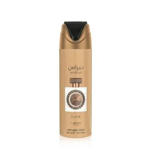 Lattafa Nebras Elixir déodorant en spray unisexe