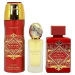 Coffret cadeau Badee Al Oud Sublime - Eau de parfum 100 ml + Vaporisateur parfumé 200 ml + Brume capillaire 50 ml