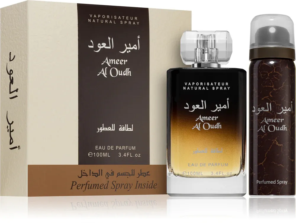 Ameer Al Oudh geschenkset unisex eau de parfum 100 ml + deodorant 50 ml