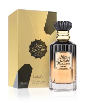 Eau de parfum unisexe Lattafa Awraq Al Oud 100 ml