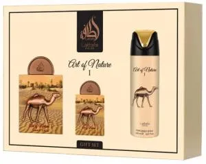 Lattafa Pride Art of Nature I EDP 100 ml + EDP 20 ml + spray corporel 200 ml UNISEXE
