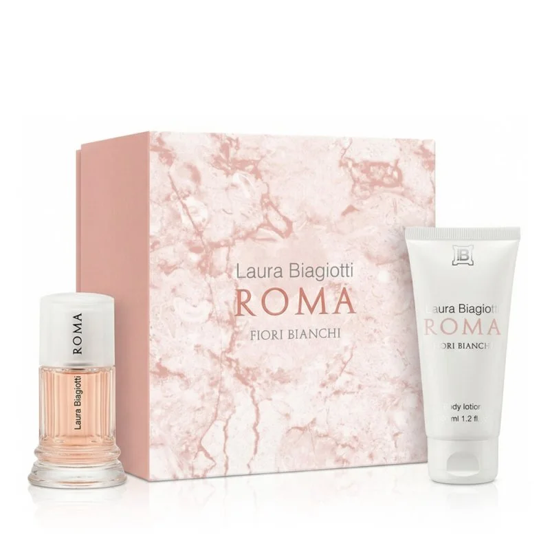 Roma Fiori Bianchi eau de toilette pour femme 25 ml + lait pour le corps 50 ml