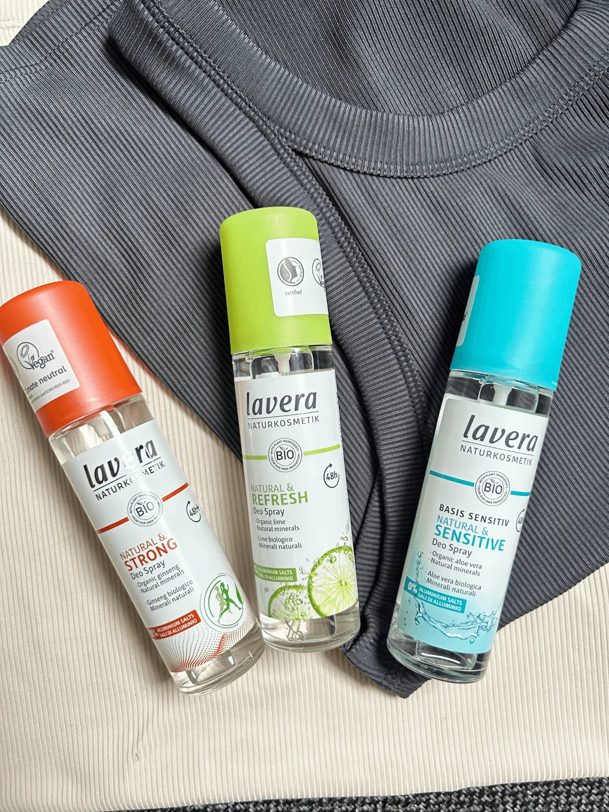 Lavera Déodorant en spray Strong (75 ml) - protection jusqu’à 48 heures