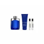 Legend Blue 100 ml + SG voor lichaam en haar 100 ml + EDP MINI 2 x eau de parfum voor heren 8 ml