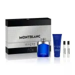 Legend Blue 100 ml + SG voor lichaam en haar 100 ml + EDP MINI 2 x eau de parfum voor heren 8 ml