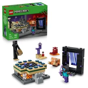 LEGO® Minecraft® 21584 Traversée du portail vers le Nether et l'End
