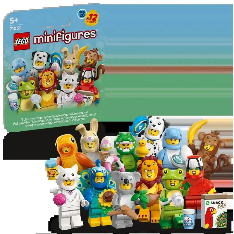 Minifigurines 71051 28e série – animaux