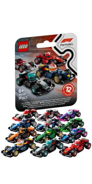 LEGO® Minifigurines 71049 Voitures de course F1® de collection