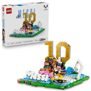 LEGO® Editions 43011 Lionel Messi – Moments stellaires du football