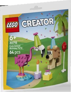 LEGO® 30715 Fête d'anniversaire d'adorables petits animaux