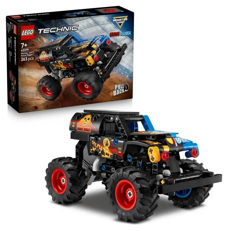Technic 42219 Monster Jam™ Grave Digger™ Feu et glace