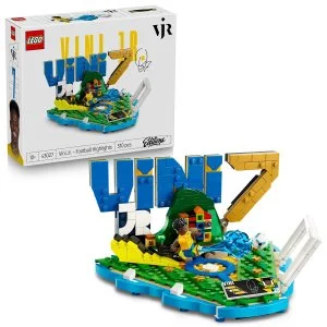 LEGO® Editions 43027 Vini Jr. – Moments stellaires du football
