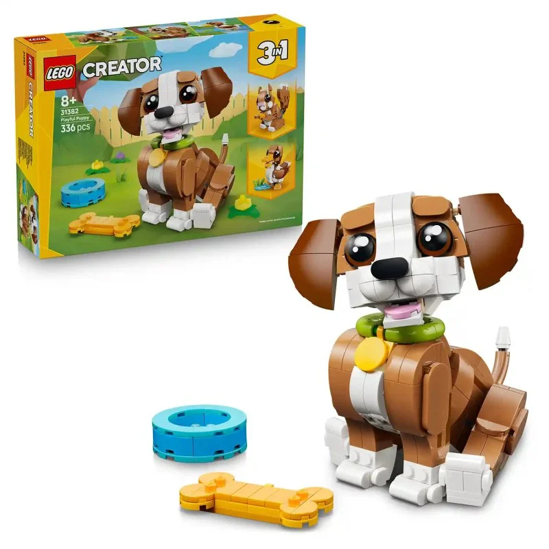 Creator 3 en 1 31382 Animaux mignons : Adorable chiot