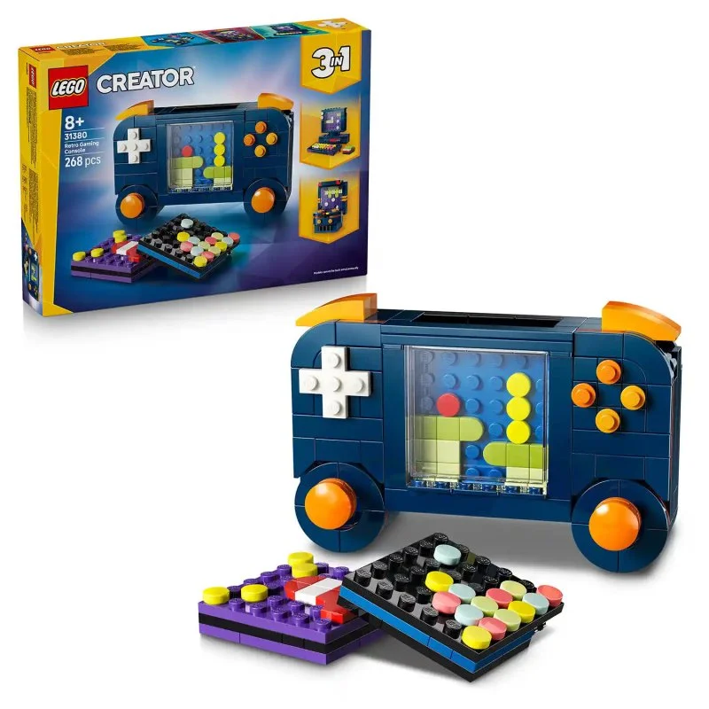 Creator 3 en 1 31380 Console de jeu rétro