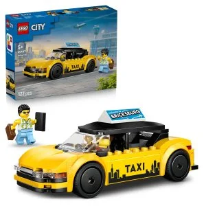 LEGO® City 60487 Taxi jaune
