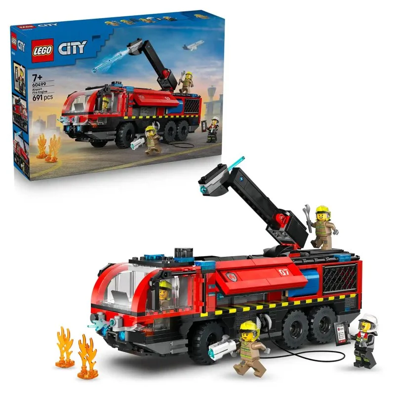 City 60499 Camion de pompiers d'aéroport