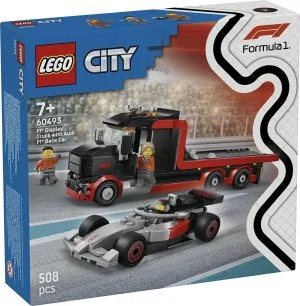 LEGO® City 60493 Camion d'exposition F1® avec voiture de course Audi F1®