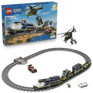 LEGO® City 60508 Braquage dans le train de la police