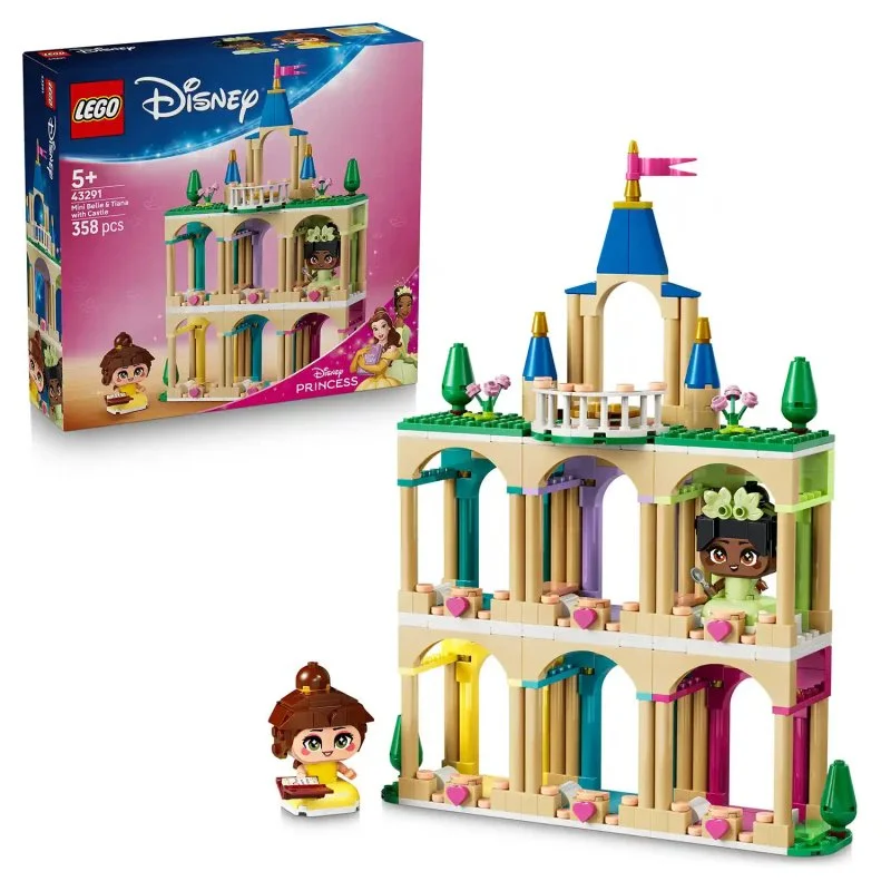 │ Disney Princess 43291 Mini Belle et Tiana avec un château