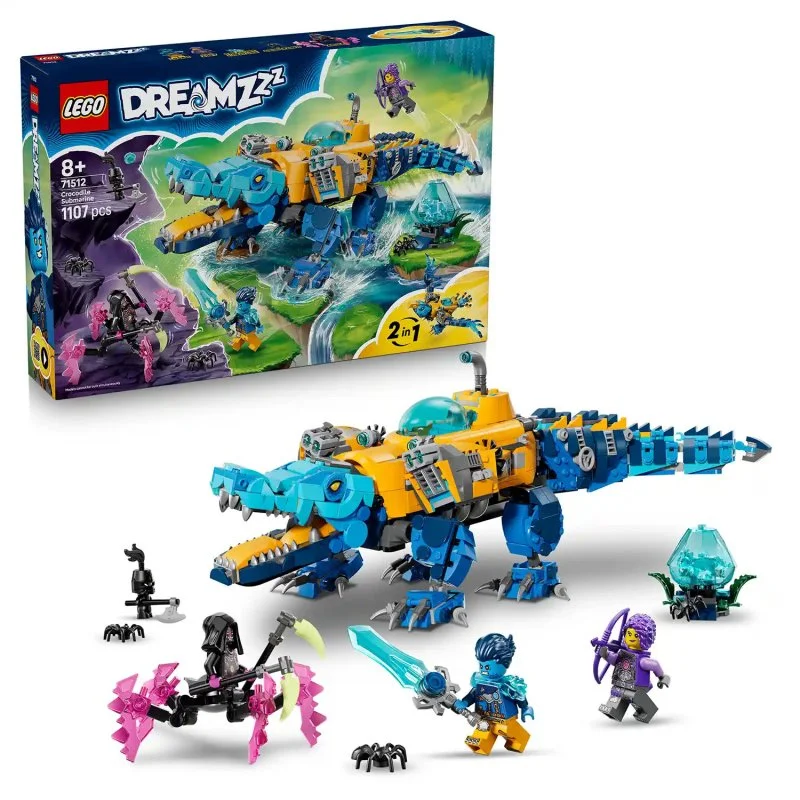 DREAMZzz™ 71512 Sous-marin crocodile