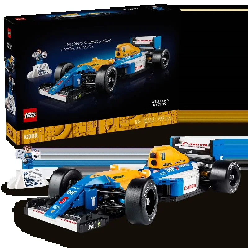 Icons 10353 Williams Racing FW14B et Nigel Mansell