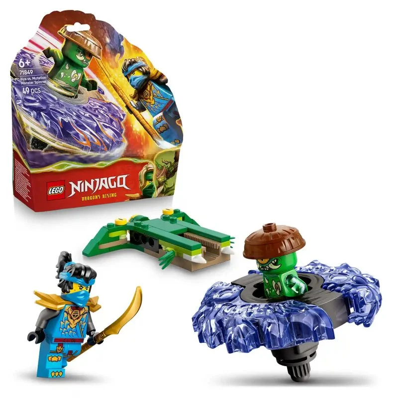 NINJAGO® 71849 Nya contre la toupie de la créature mutante