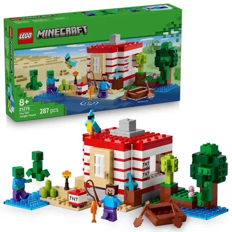 Minecraft® 21275 La maison TNT dans la jungle