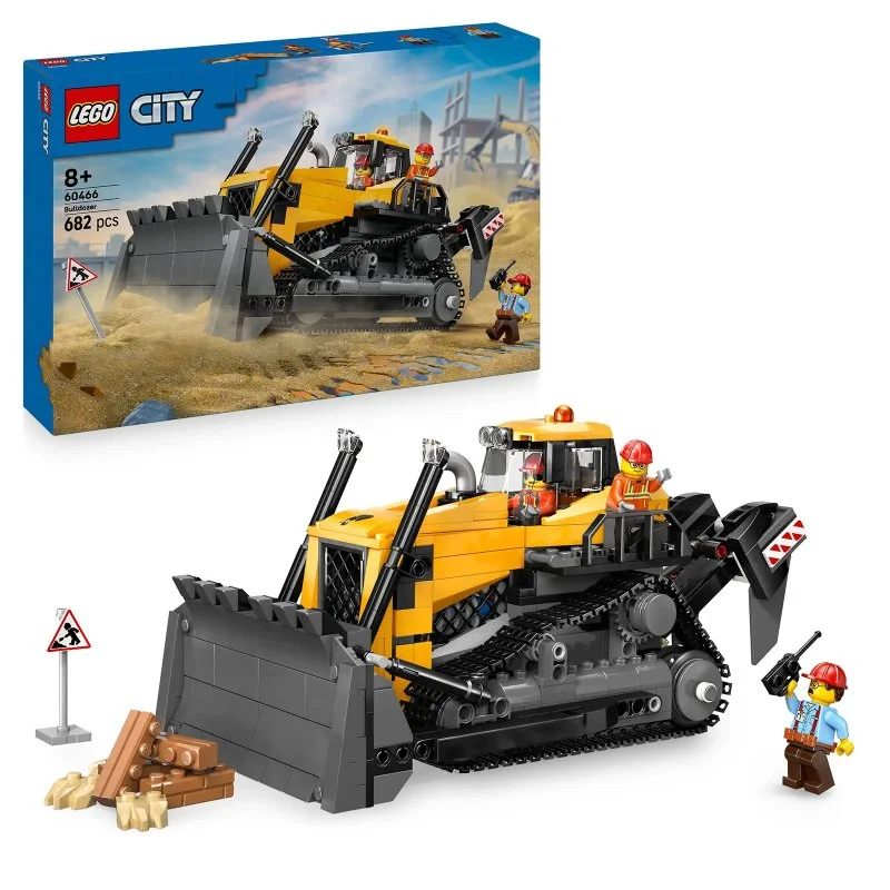 City 60466 Bulldozer jaune