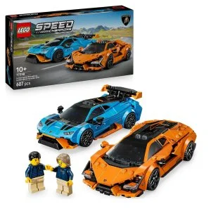 LEGO® Speed Champions 77238 Lamborghini Revuelto et Huracán STO