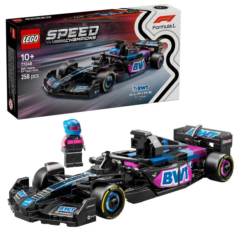 Speed Champions 77248 Voiture de course BWT Alpine F1® Team A524