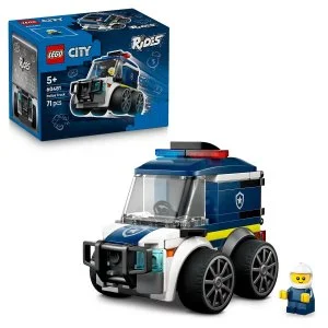 LEGO® City 60481 Petites voitures – Fourgon de police