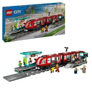 LEGO® City 60423 Tramway et arrêt du centre-ville