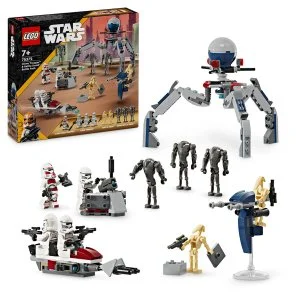 LEGO® Star Wars™ 75372 Pack de combat du soldat clone et du droïde de combat