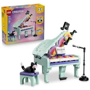 LEGO® Creator 31392 Décoration musicale : Piano avec un chat