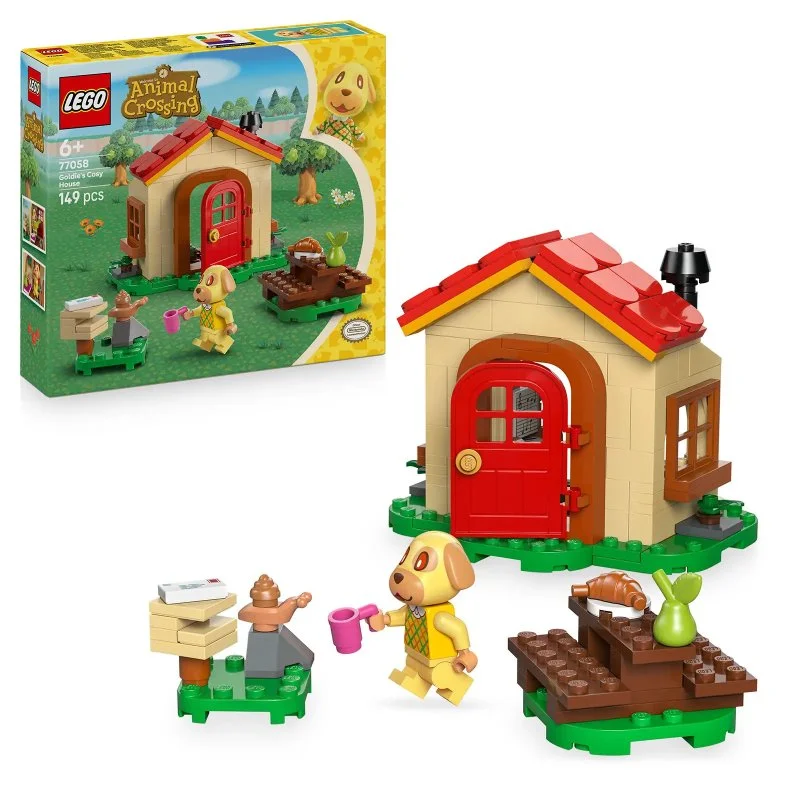 Animal Crossing™ 77058 Goldie et sa maison chaleureuse