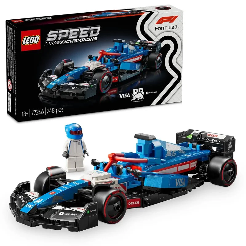 Speed Champions 77246 Voiture de course Visa Cash App RB VCARB 01 F1®