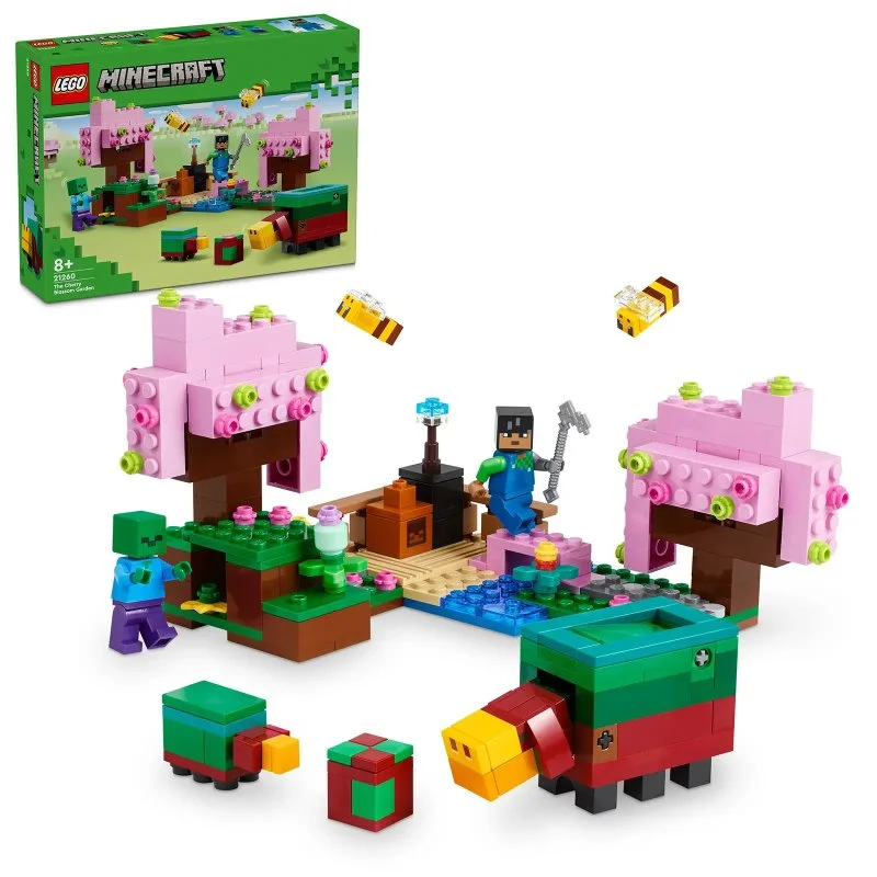 Minecraft® 21260 Jardin aux cerisiers en fleurs
