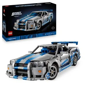 LEGO® Technic 42210 2 Fast 2 Furious Voiture Nissan Skyline GT-R (R34)