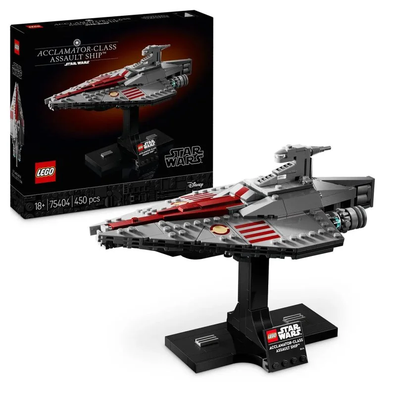 Star Wars™ 75404 Vaisseau d'assaut de classe Acclamator