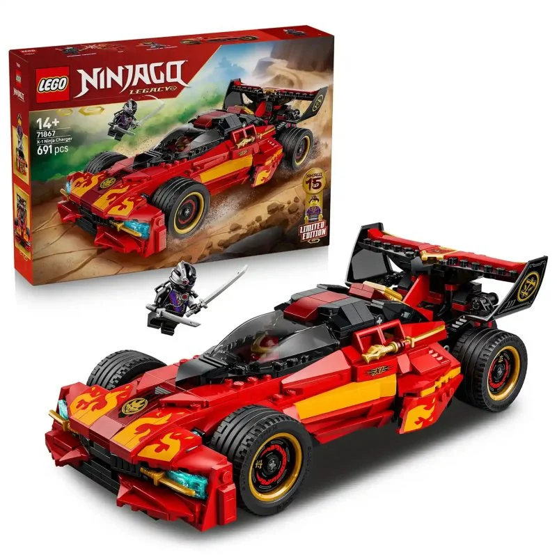 NINJAGO® 71867 Le bolide rouge de Kai : 15 ans de NINJAGO