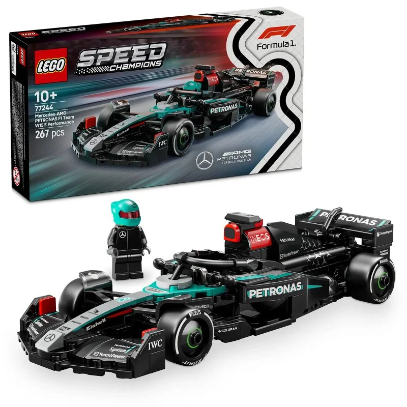 Speed Champions 77244 Voiture de course Mercedes-AMG F1® W15