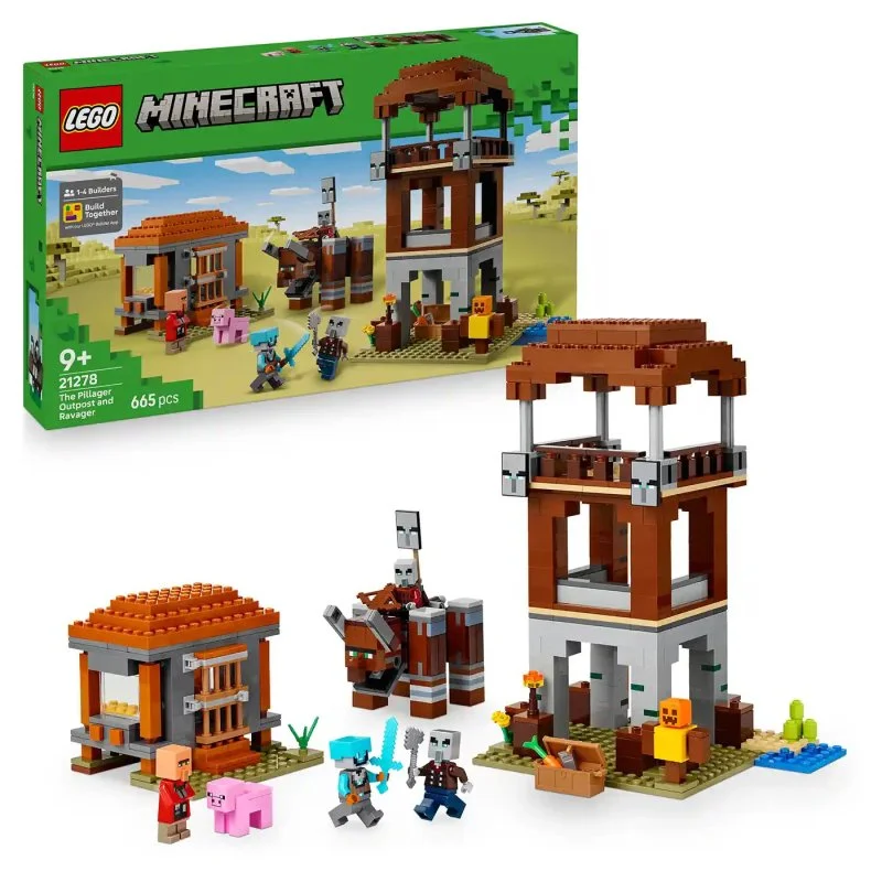 Minecraft® 21278 Base des pillards et du ravageur