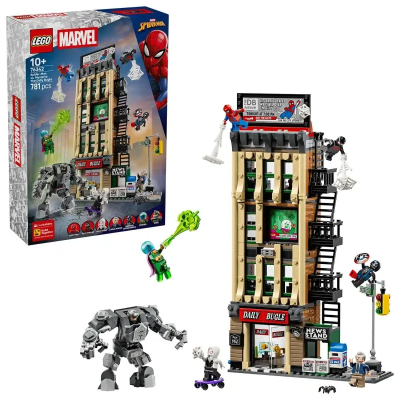 ǀ Marvel 76342 Spider-Man contre Mysterio : Daily Bugle